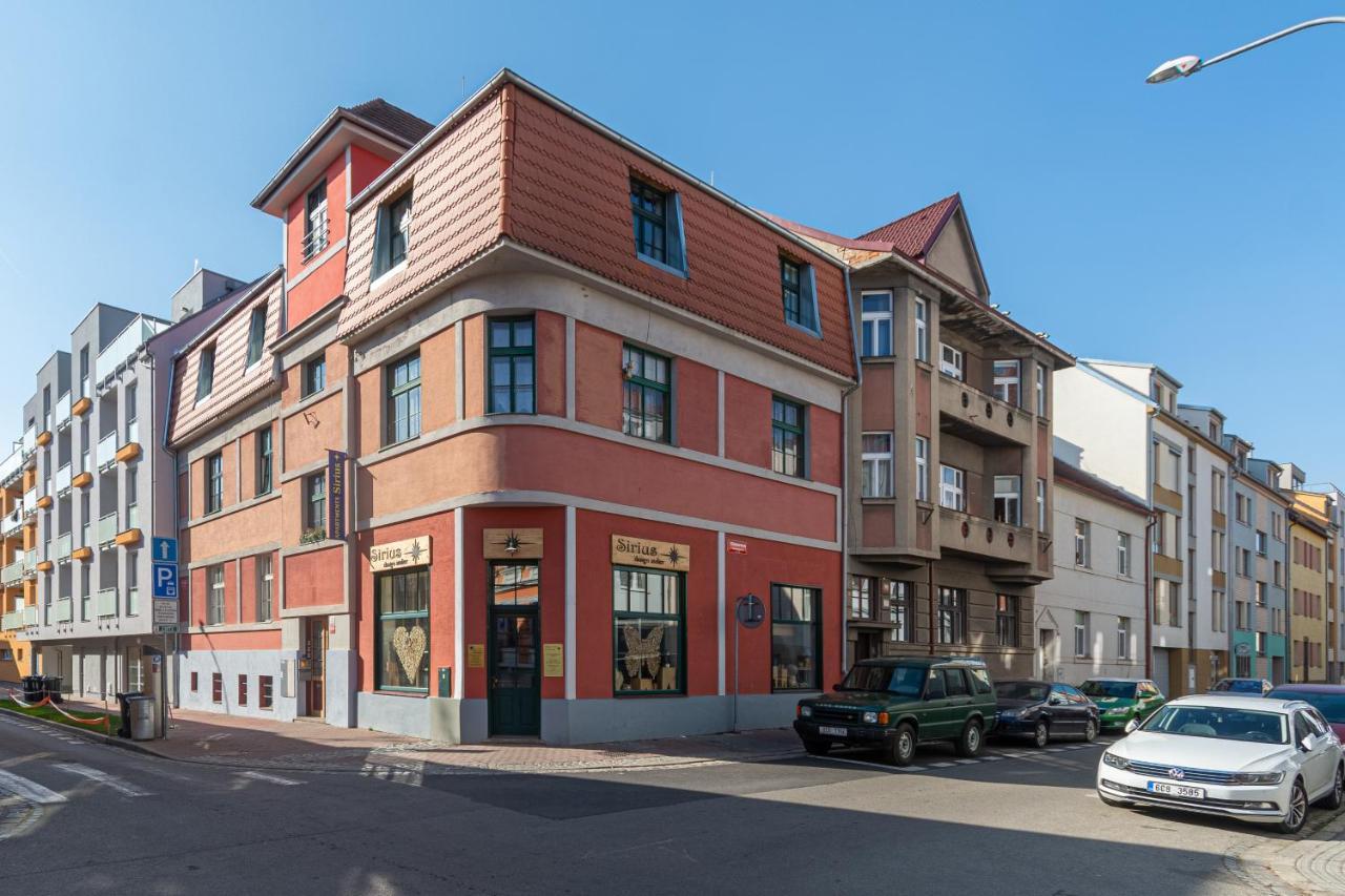 Apartment Sirius F In Center Of Cb Ceske Budejovice Buitenkant foto
